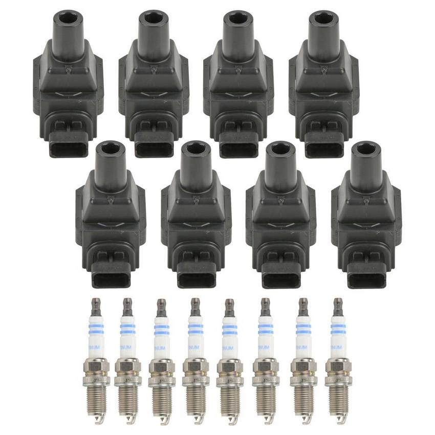 Mercedes Ignition Coil Kit (Platinum) 0001587203 Bosch Bosch 4191340KIT